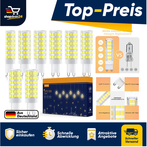 Tasmor led leuchtmittel - g9,