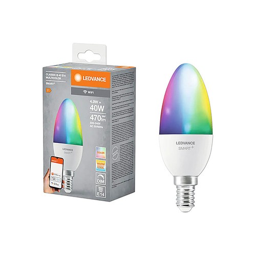 Led smart kerze 40watt - led,